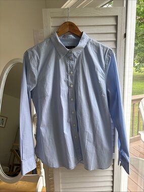 JCrew Wren Slim Shirt in Stretch Cotton Poplin - Women’s size 16 NWOT Never Worn